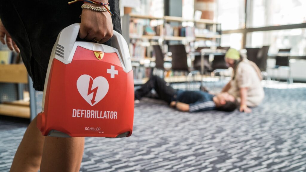 desfibriladores em hotéis